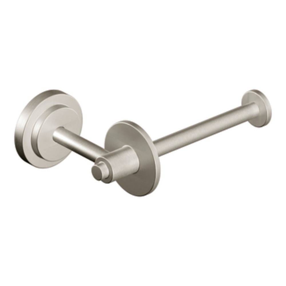 MOEN Iso Single Toilet Paper Holder In Brushed Nickel The Home Depot   P 1000755308 