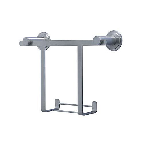 Hanna Magazine Rack Brushed Nickel