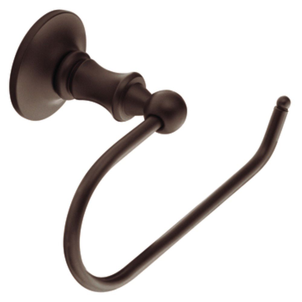 MOEN Danbury Single Toilet Paper Holder in Oil Rubbed Bronze | The Home ...