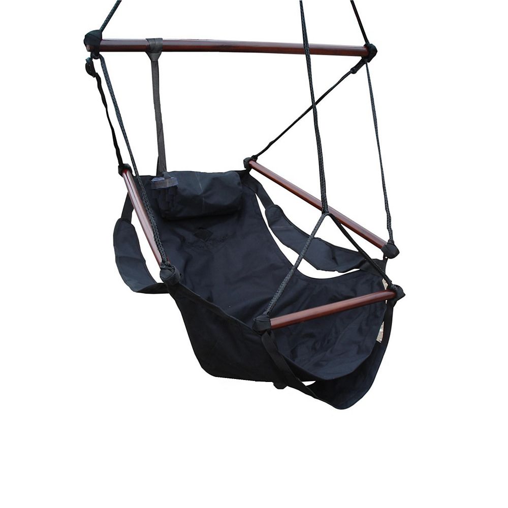 Vivere Hanging Chair - Black | The Home Depot Canada