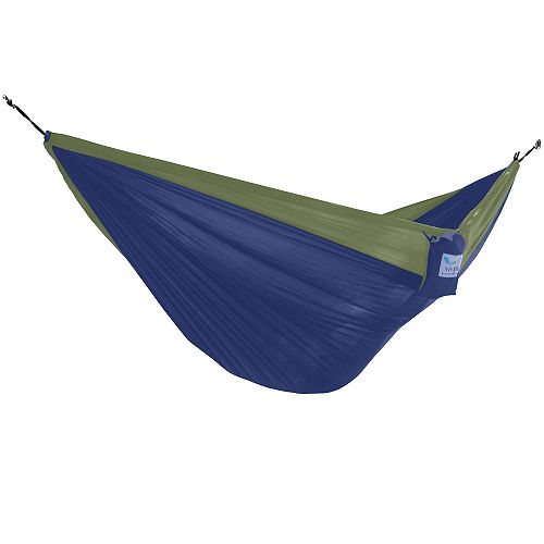 Parachute Double Hammock in Navy/Olive