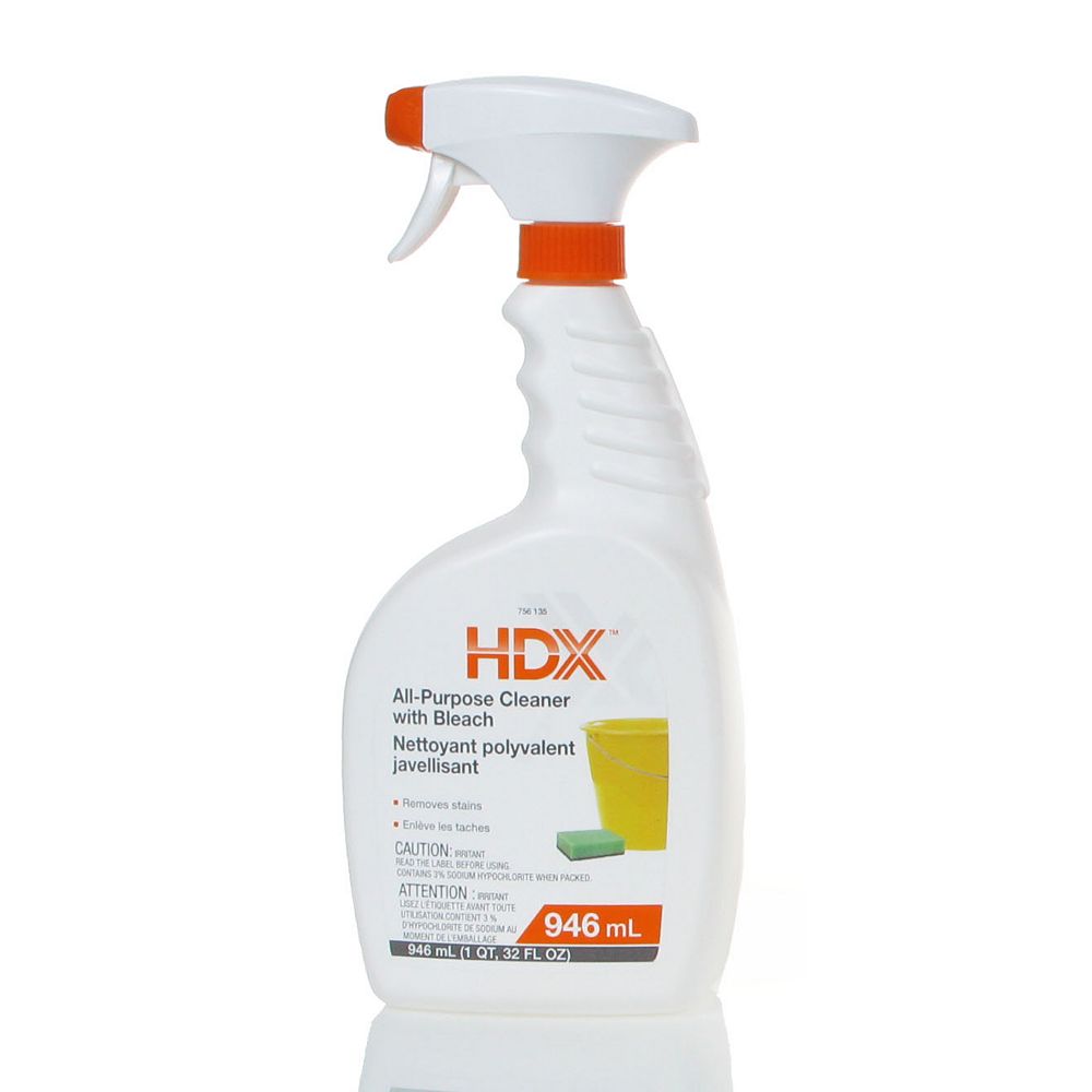 HDX All Purpose Cleaner with Bleach The Home Depot Canada