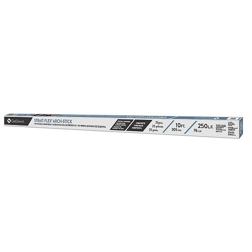 3-3/8 in.x 10 ft. Arch-Stick Drywall Corner Bead