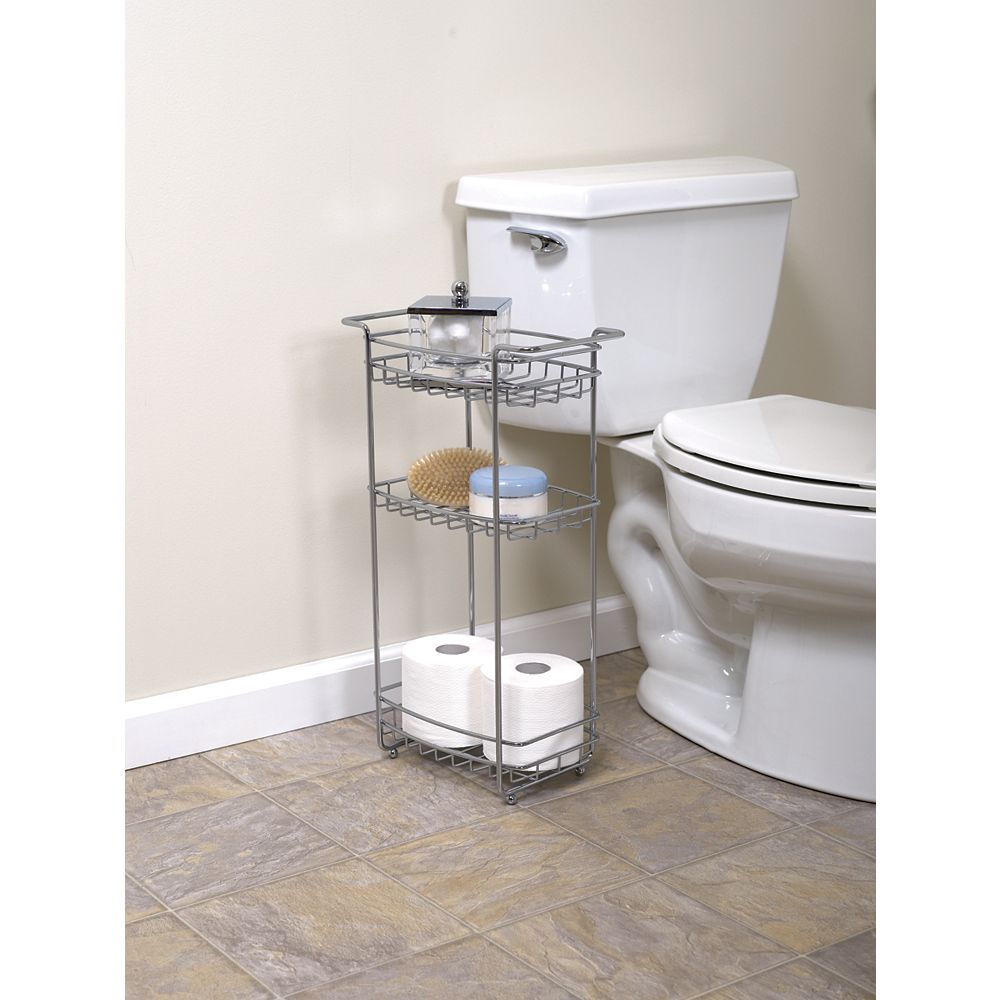 Zenith Products Chrome Floor Caddy The Home Depot Canada