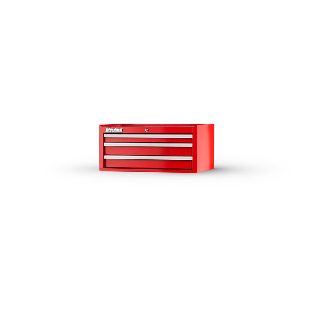 International 26inch 3Drawer Intermediate Tool Storage Chest in Red