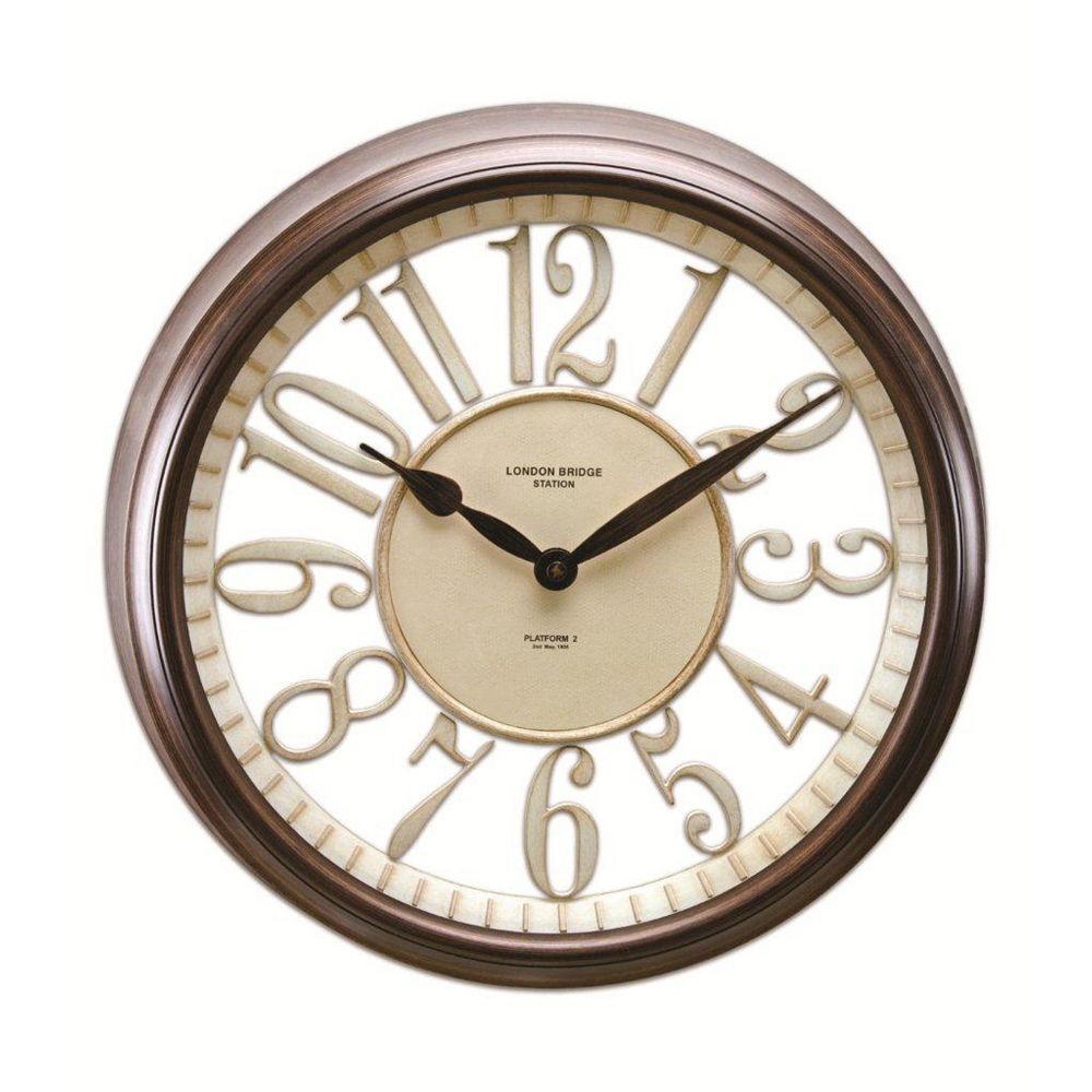 Ergo Baskerville14 inch Baskerville Wall Clock The Home Depot Canada