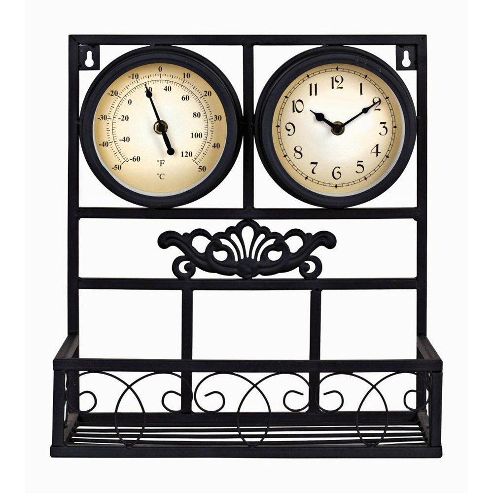 Ergo Sol Indoor Outdoor Clock The Home Depot Canada