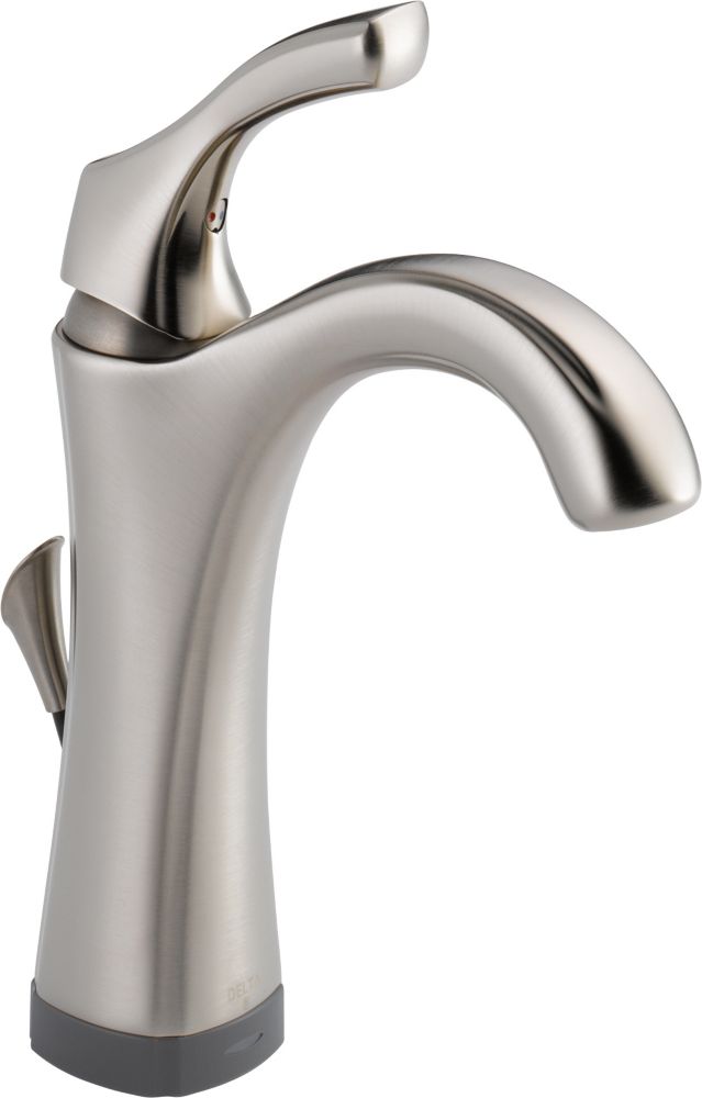 Delta Addison Single Hole 1 Handle High Arc Bathroom Faucet In   P 1000756862 