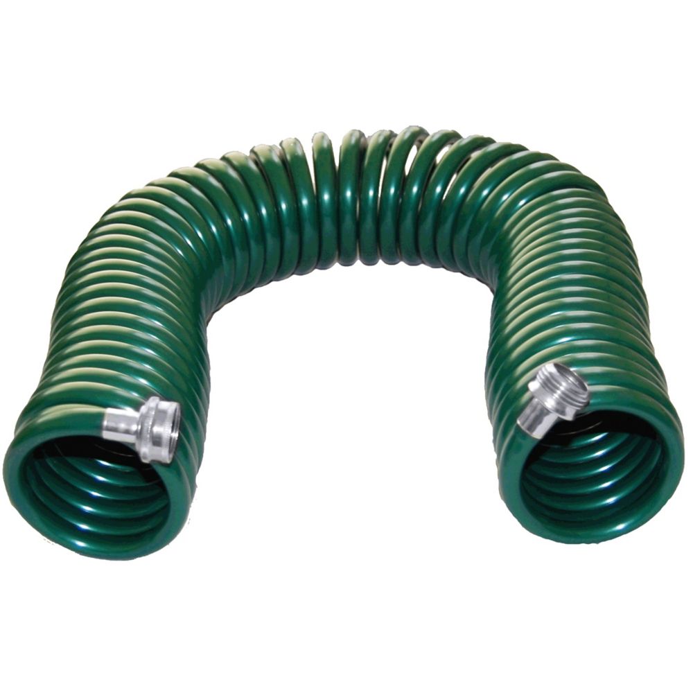 8-inch x 50 ft. Coiled Watering Hose 