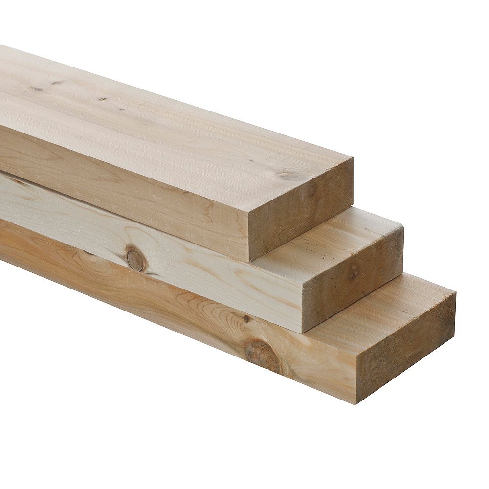 Irving 2x6x8 Knotty Eastern White Cedar The Home Depot Canada