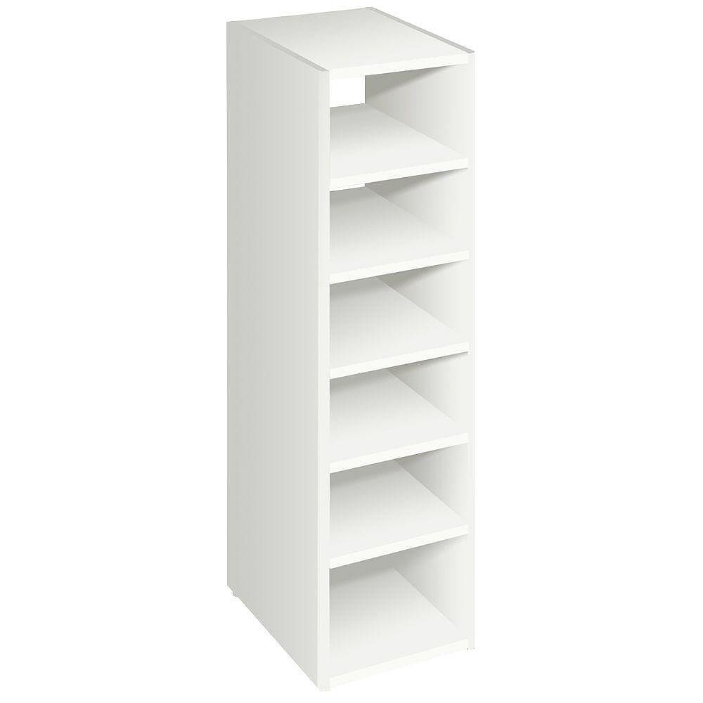 Stackable 7 Shelf Closet Organizer, Stacking Closet Shelves