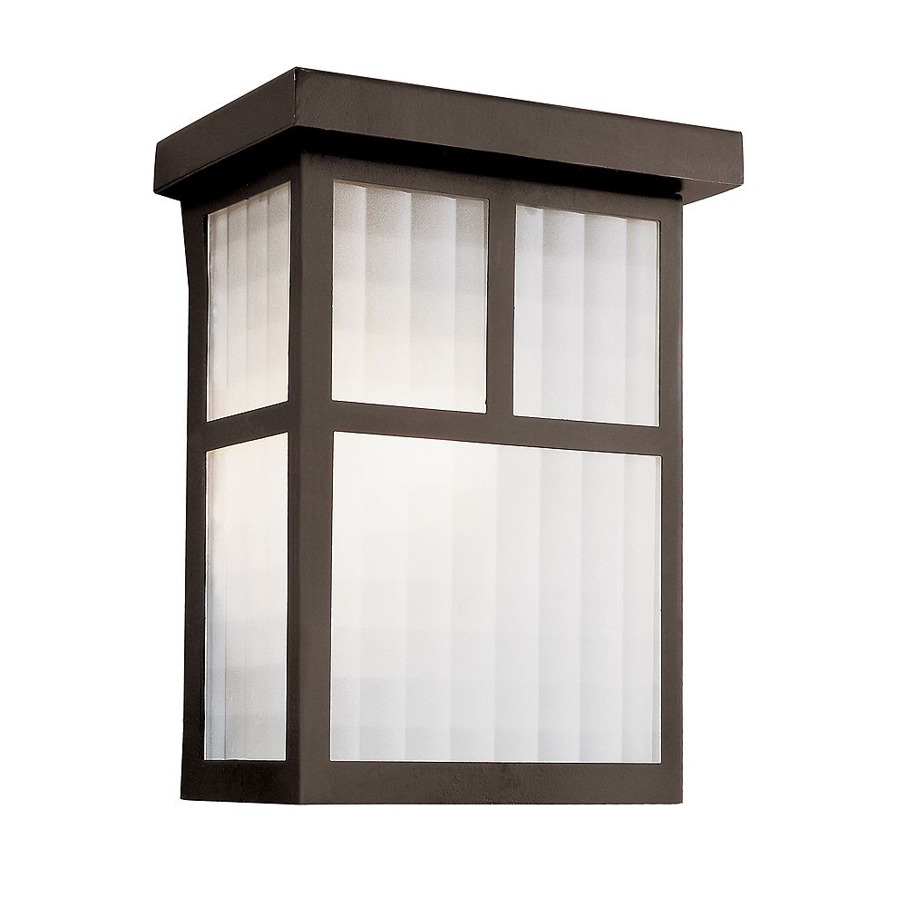 Bel Air Lighting Black Box Frame 9 inch Deck Light The Home Depot Canada