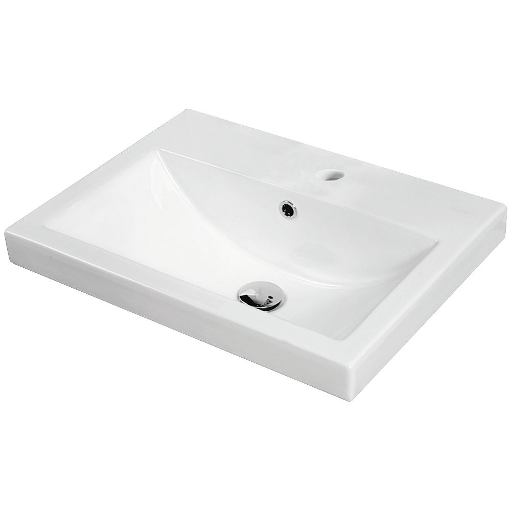 Jade Bath Lavabo en Porcelaine Sharon | Home Depot Canada