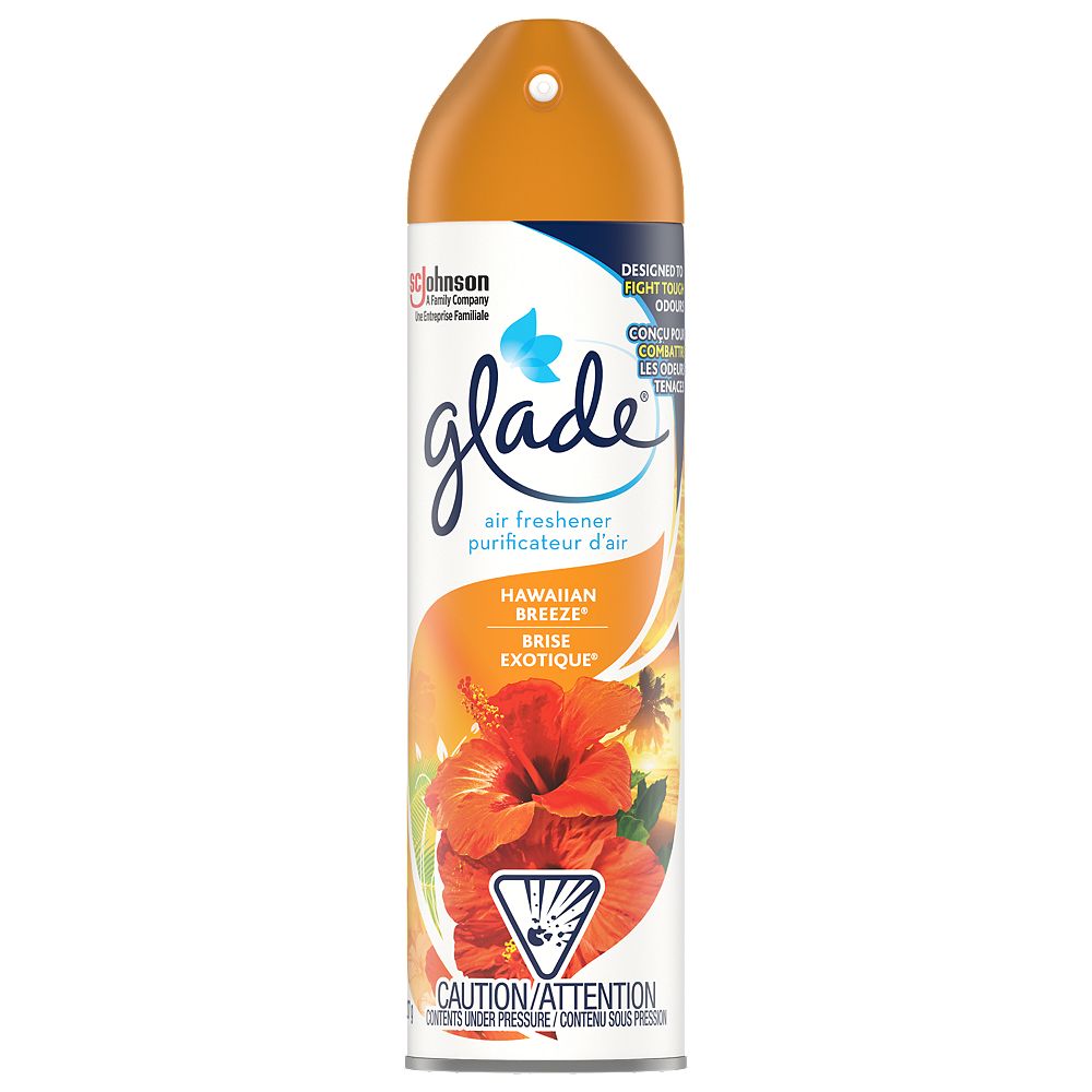Glade Air Freshener Aerosol in Hawaiian Breeze The Home Depot Canada
