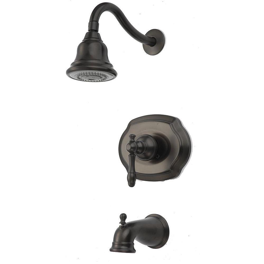 Glacier Bay Lyndhurst Single-Handle Tub and Shower Set in Oil Rubbed