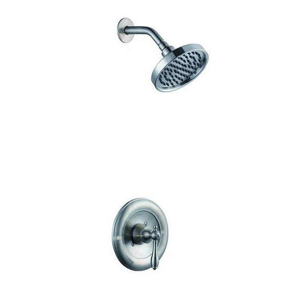 Glacier Bay Estates Shower Faucet in Brushed Nickel The Home Depot Canada
