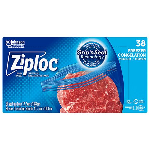 Medium Freezer Bags (38-Pack)