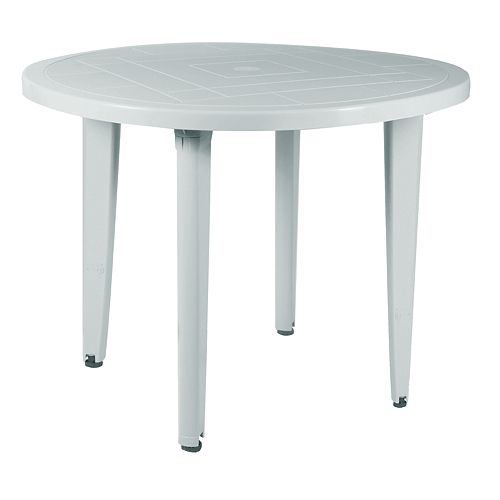 Bahamas Table, White - 39 Inch