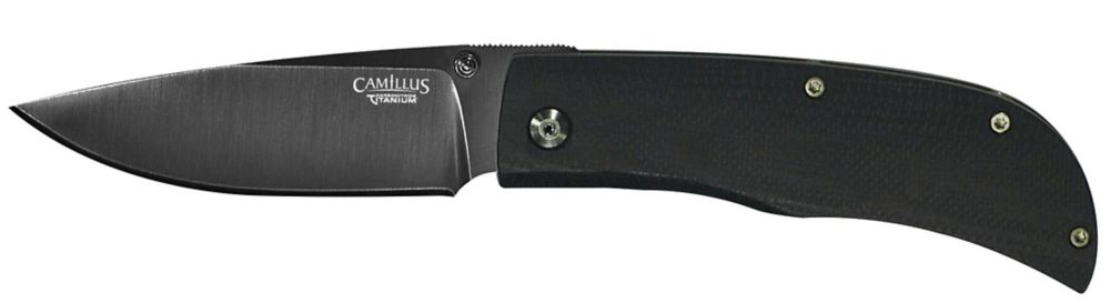 Camillus 7.25inch Carbonitride Titanium Folding Knife The Home Depot