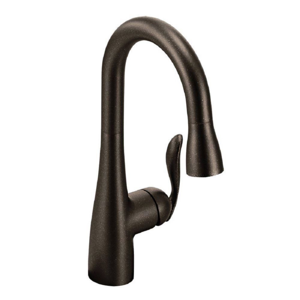 MOEN Arbor Single Handle Pull Down Sprayer Bar Faucet With Reflex And   P 1000760591 