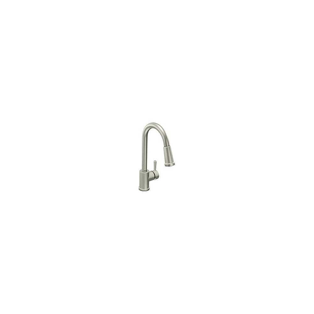 MOEN Level Single Handle Pulldown Kitchen Faucet Featuring Reflex in