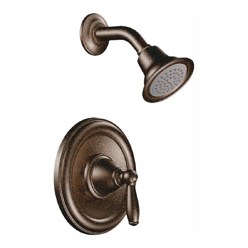 MOEN Brantford SingleHandle PosiTemp Shower Only Trim Kit in Oil Rubbed Bronze (Valve No