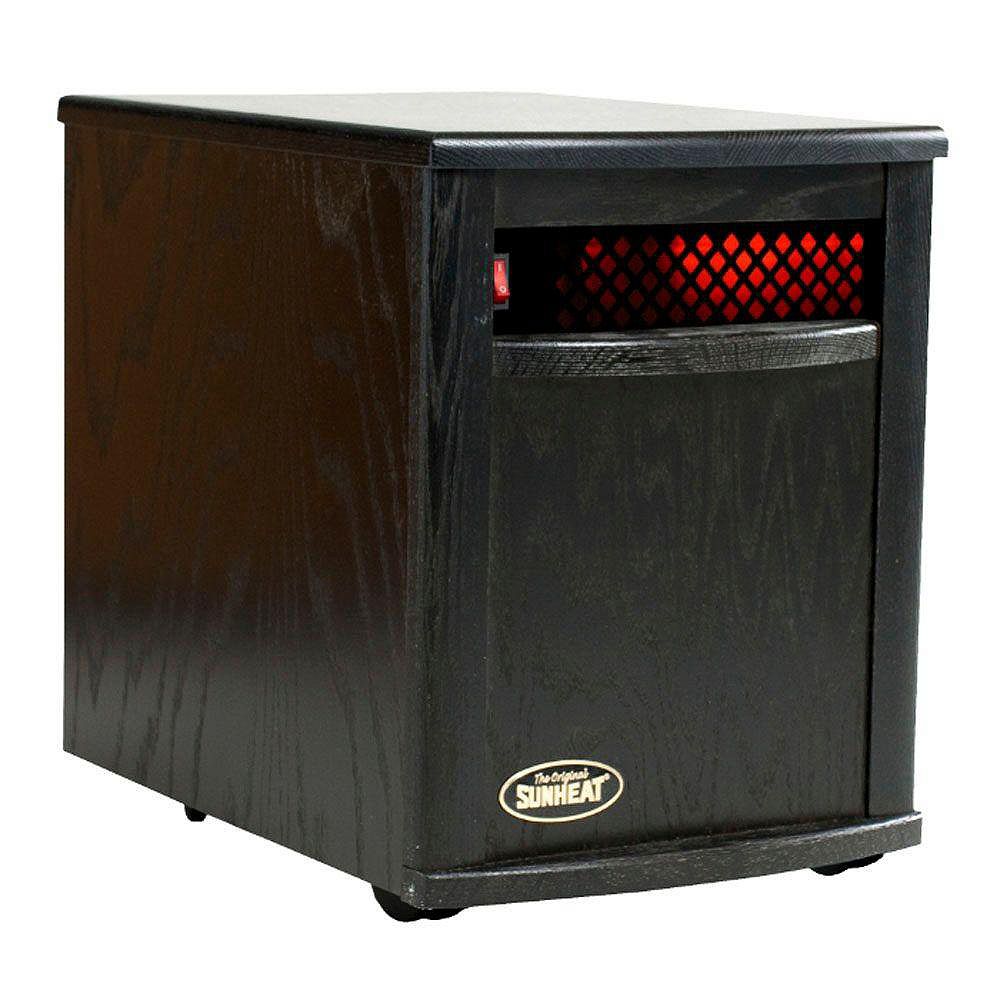 Sunheat Electronic Infrared Zone Heater, Black The Home Depot Canada