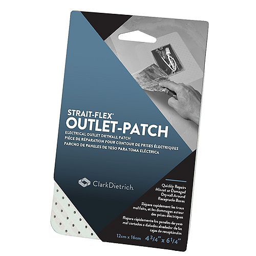 4-3/4 in. x 6-1/4 in. Drywall Repair Outlet Patch