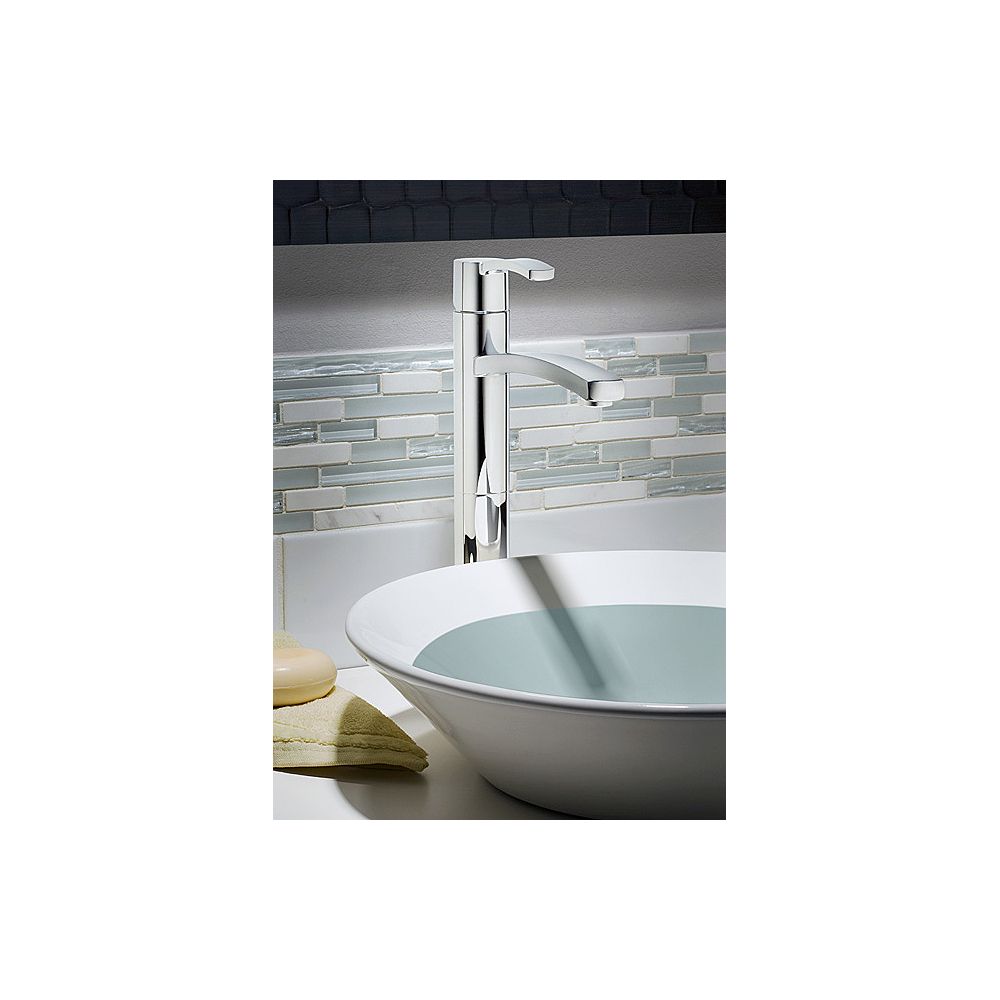 American Standard Perth Single Hole 1 Handle High Arc Bathroom Faucet With Lever Handle In The Home Depot Canada