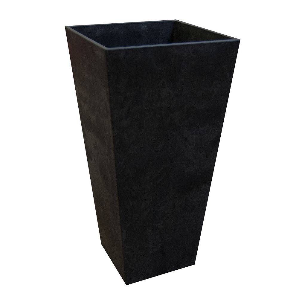 Tierra Verde 28-inch Planter in Slate | The Home Depot Canada