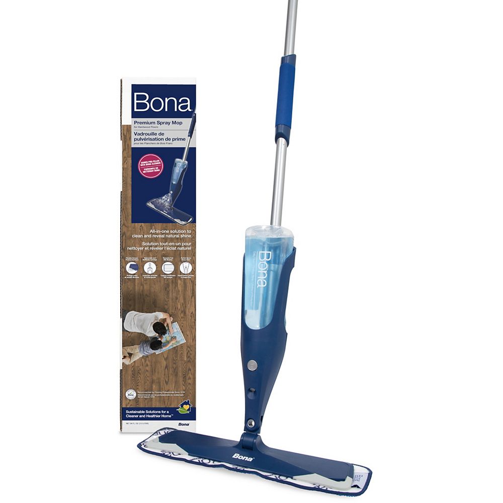 Bona Premium Spray Mop For Hardwood, Hardwood Floor Mop Home Depot