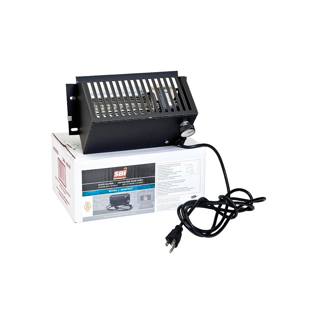 SBI Ultra Quiet Adjustable Speed Blower Fits Most Century & Drolet Wood