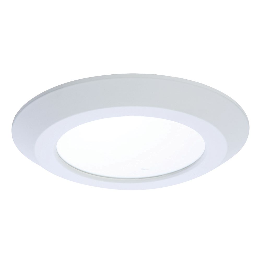 picture Led Recessed Lighting Home Depot Canada 6 inch white led recessed or surface disk light energy star