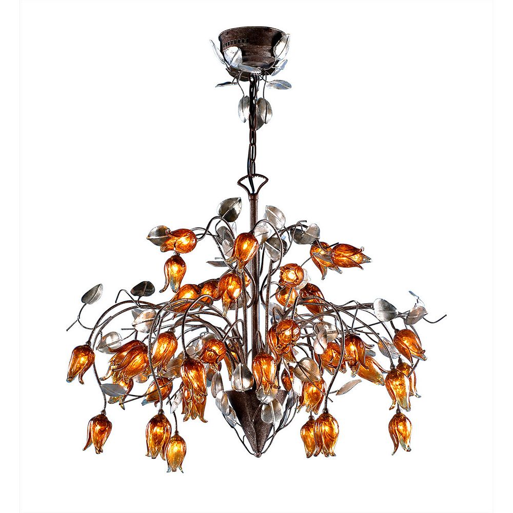 Illumine 48 Light Tulip Ceiling Fixture Tulips The Home Depot Canada