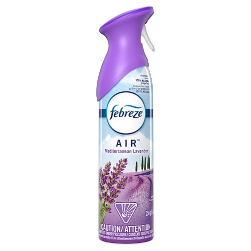 Febreze 250 g Mediterranean Lavender Scent Odor-Eliminating Spray Air Freshener