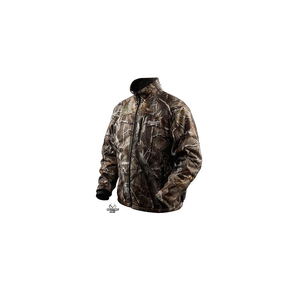 Milwaukee Tool M12 Realtree Ap Camo Premium Multi Zone Heated Jacket Xlarge The Home Depot 