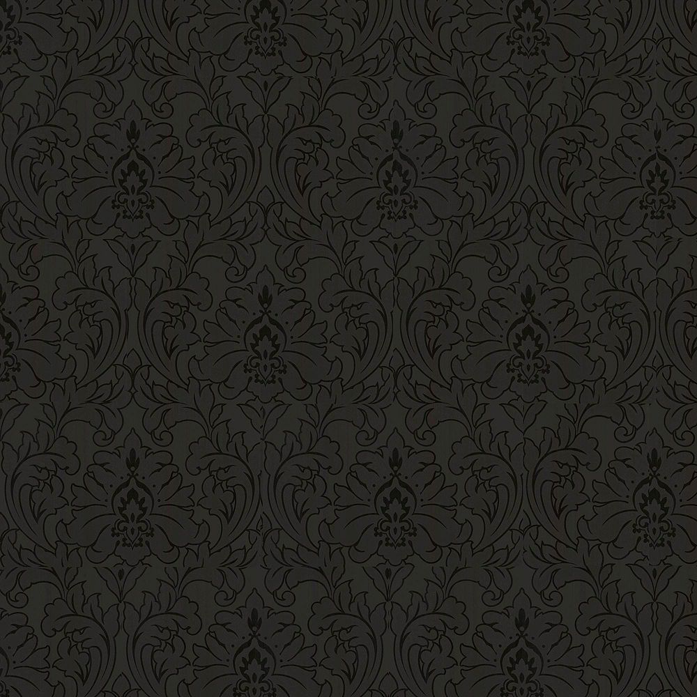 Graham & Brown Majestic Black Wallpaper | The Home Depot Canada