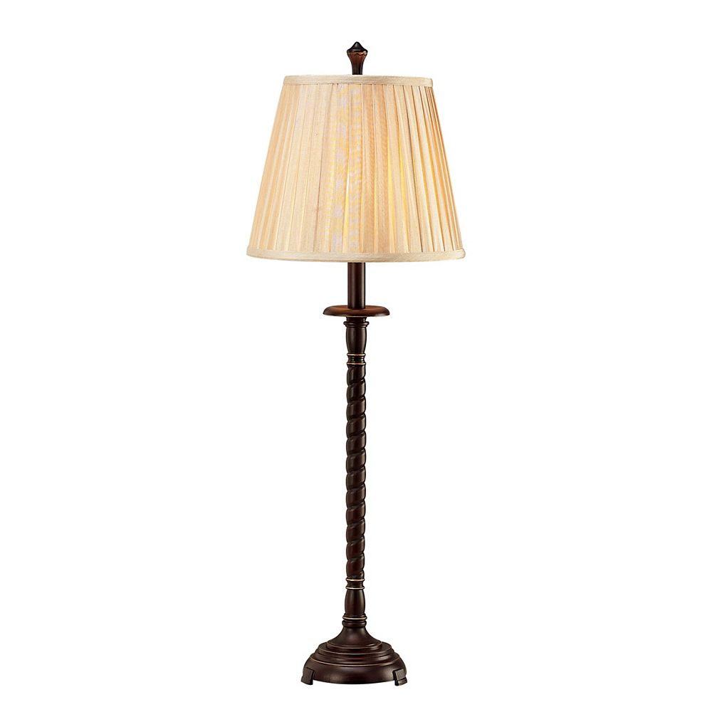 Canarm 1 Light Table Lamp, Century Bronze Finish The Home Depot Canada