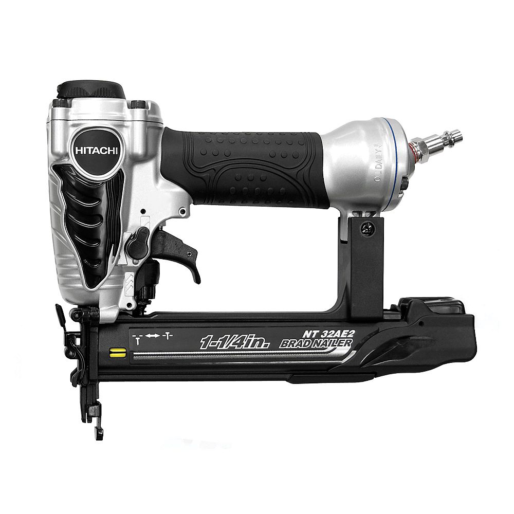 Hitachi Power Tools 1.25Inch 18Gauge Finish Brad Nailer with Plastic