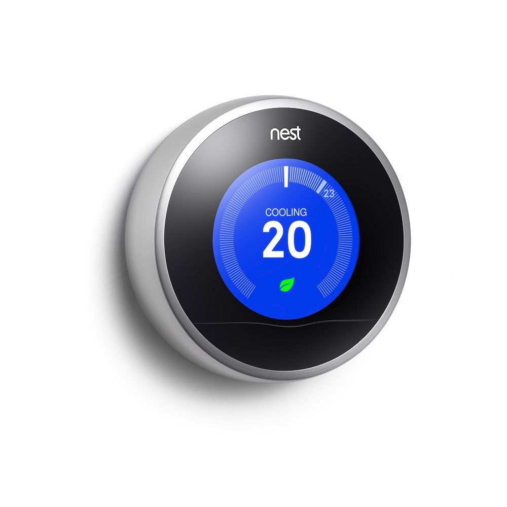 Nest Google Nest Learning Thermostat, 2nd Gen The Home Depot Canada