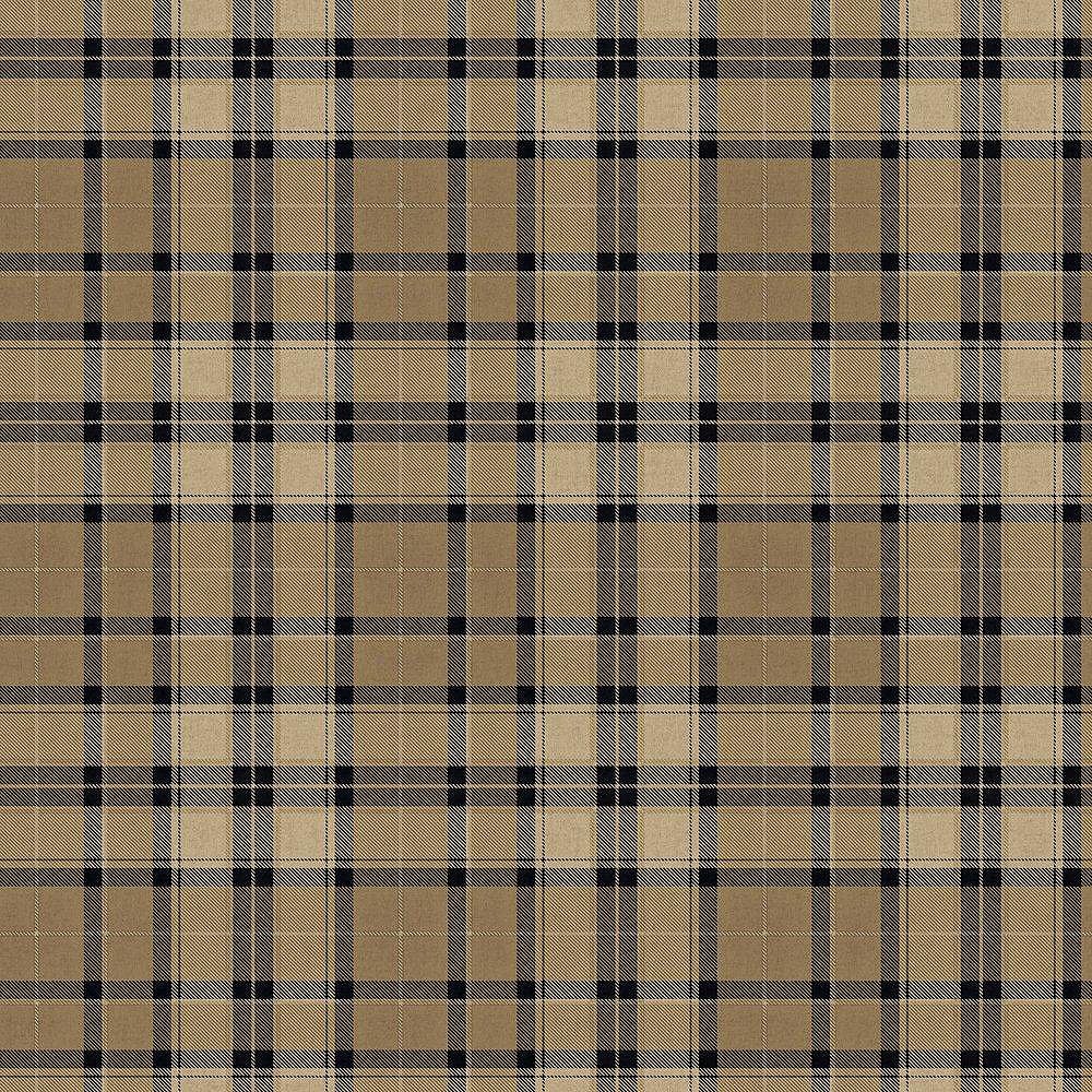 The Wallpaper Company 20.5 In. W Black and Tan Fabric Plaid Wallpaper The Home Depot Canada