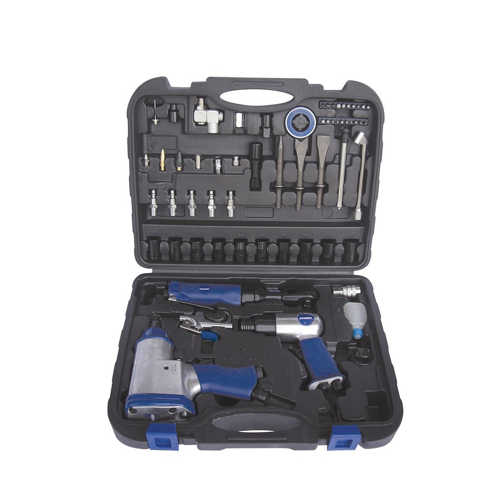 Hyundai 62 Piece Air Tool And Accessory Kit The Home Depot Canada 9254