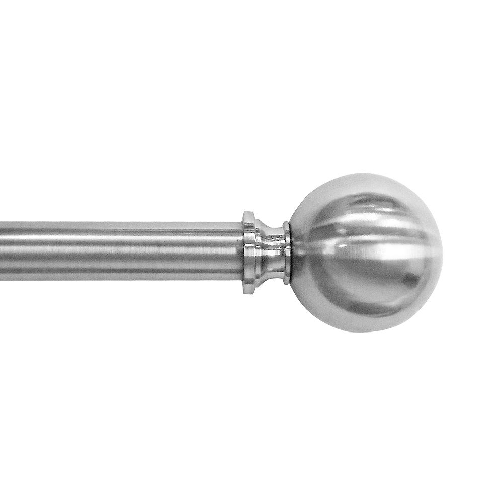 Home Decorators Collection 66 120 Inch Telescoping 3 4 Inch Dia Single Curtain Rod Kit The Home Depot Canada Home Decorators Collection 66 120 Inch Telescoping 3 4 Inch Dia Single Curtain Rod Kit The Home Depot Canada
