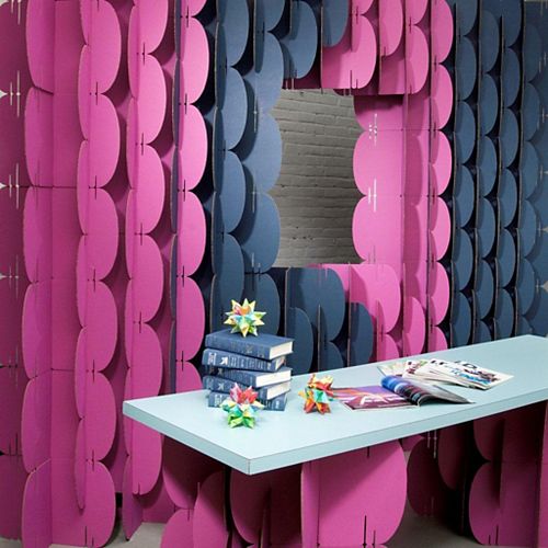 MIO Nomad System Room Dividers Magenta Pantone 227U