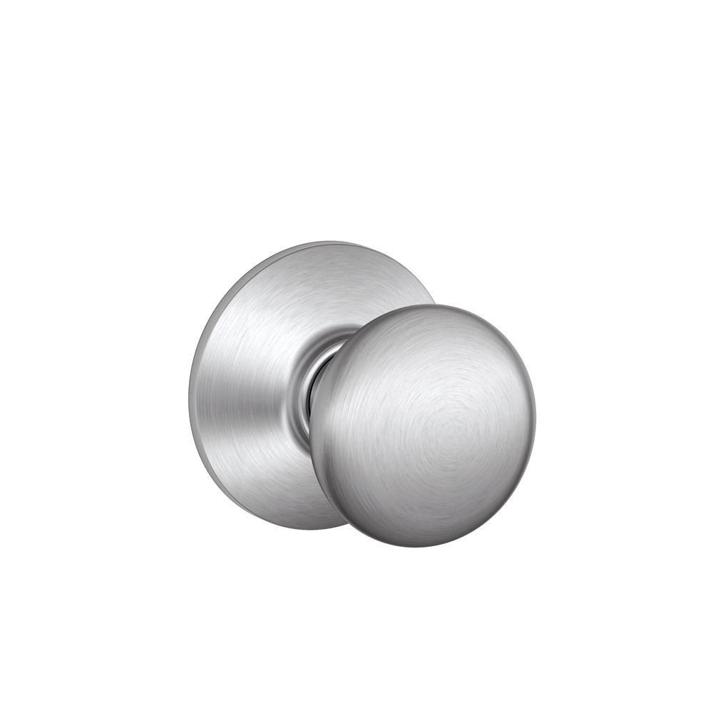 satin chrome door handles