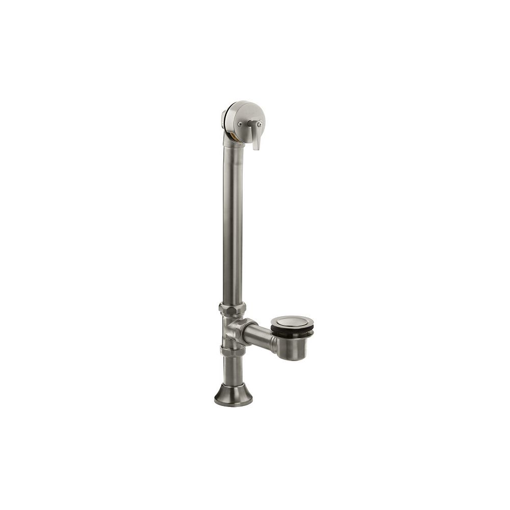 KOHLER Clearflo Decorative 1-1/2 Inch Adjustable Pop-Up Bath Drain For ...