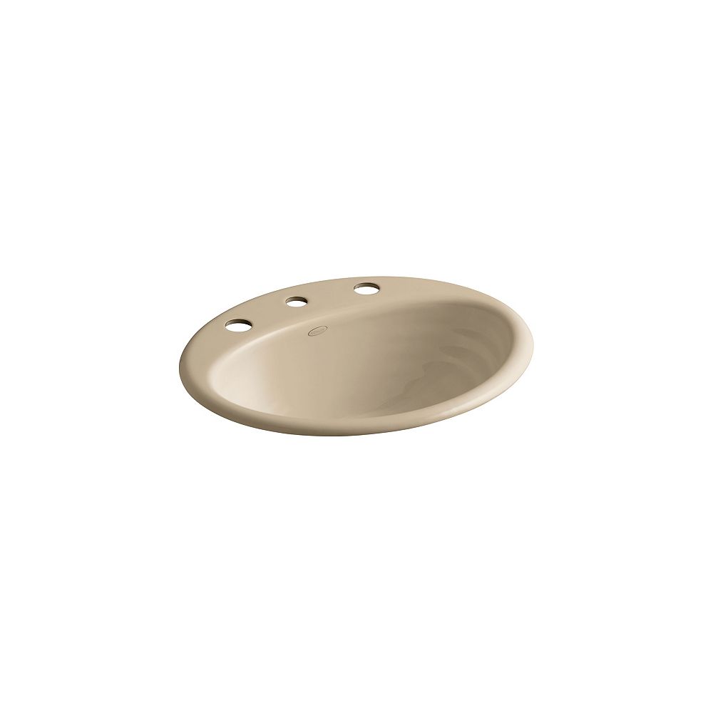 KOHLER Ellington SelfRimming Bathroom Sink with 8inch Centres The