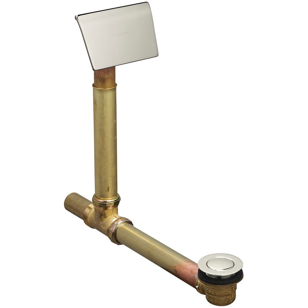 KOHLER Clearflo 11/2 Inch Adjustable PopUp Drain in Vibrant Polished