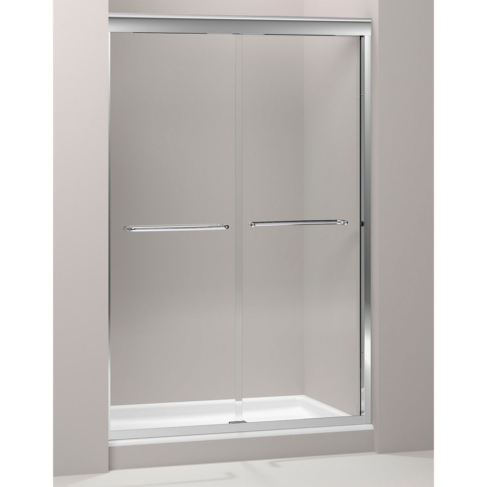 KOHLER Fluence(R) 3/8 Inch Thick Glass Bypass Shower Door The Home