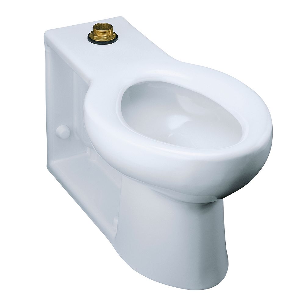 KOHLER Anglesey Elongated Toilet Bowl Only with Integral Seat and Top
